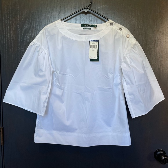 Lauren Ralph Lauren Tops - NWT Lauren Ralph Lauren "stretch non iron shirt" S